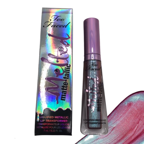 Too Faced Melted Matte-llics liquid Lipstick Metal Transformer - Picture 1 of 13